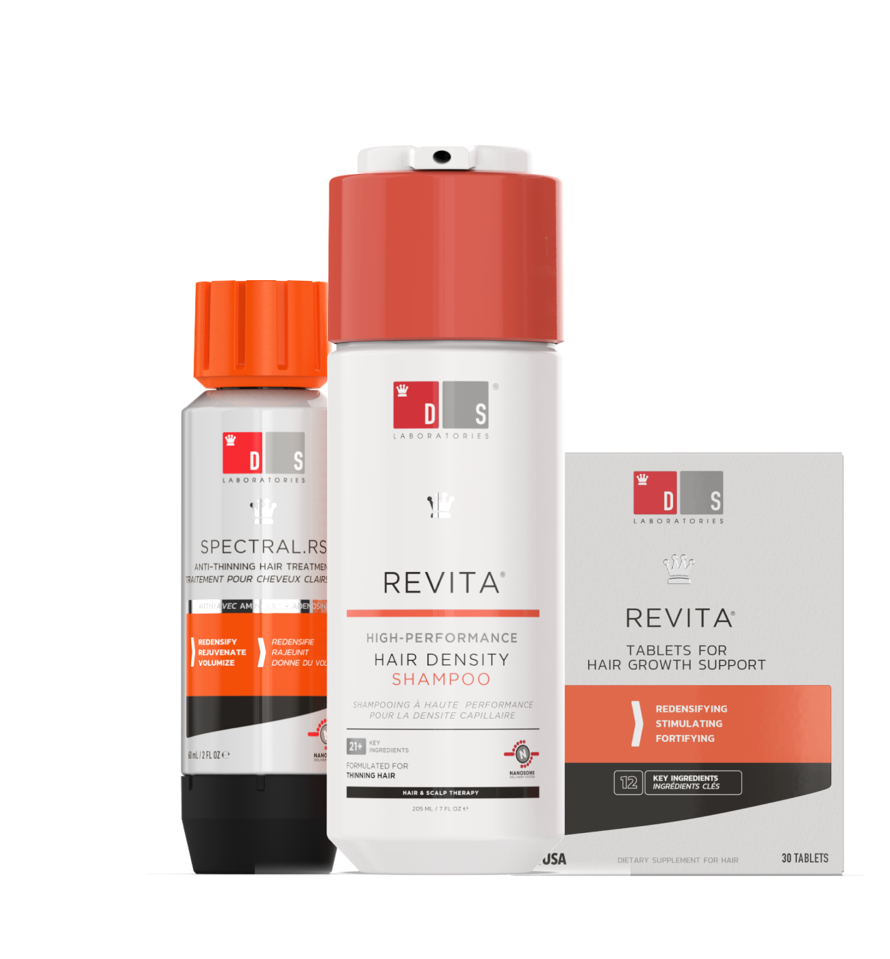 Postpartum Hair Density Kit | Revita Shampoo + Revita Tablets + Spectral.RS